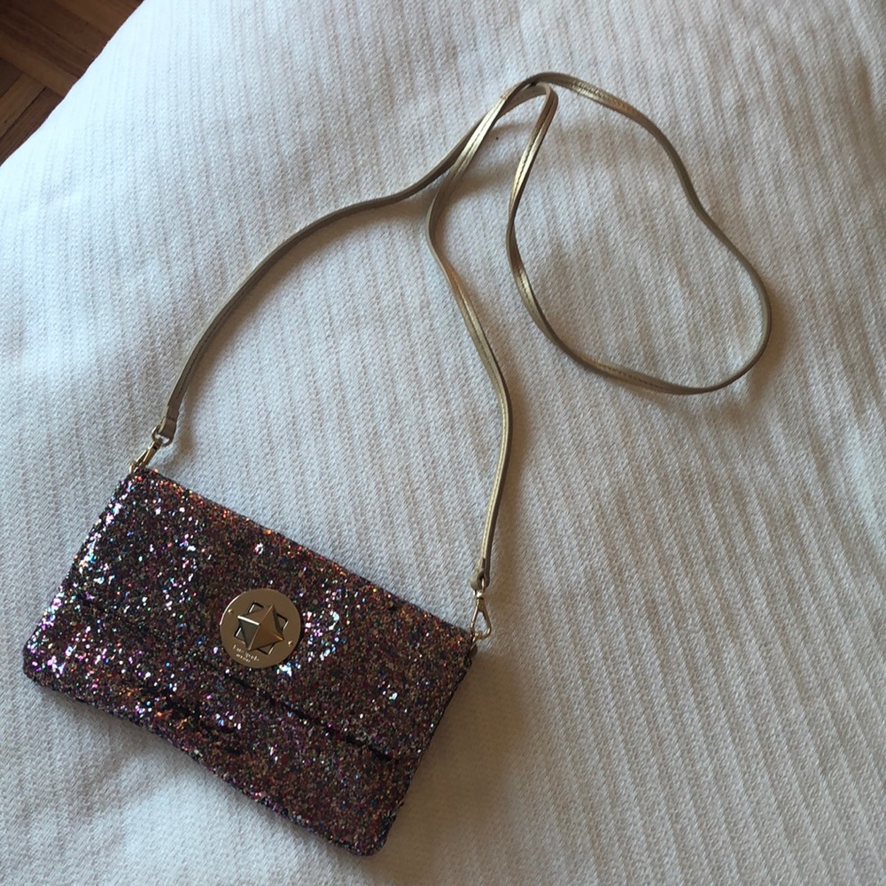 Kate Spade Glitter Clutch